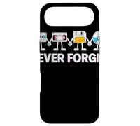 Never Forget Cassette VHS Floppy CD Pals Retro Tech Case for iPhone Air