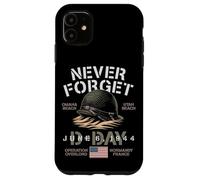 Never Forget D-Day June 6, 1944 USA Omaha Utah Beach Helmet Case for iPhone 11