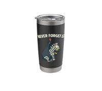 Never Forget Ed The Caught Zebra Stainless Steel Insulated Tumbler