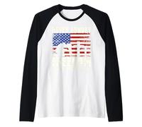 Never Forget Freedom is Not Free Raglan Baseball Tee