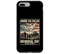 Never Forget Heroes Memorial Day American Flag Veterans Case for iPhone 7 Plus/8 Plus