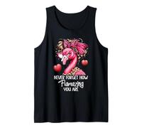 Never Forget How Flamazing You Are Flamingo Amazing Teacher Tank Top