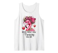 Never Forget How Flamazing You Are Flamingo Teacher Amazing Tank Top