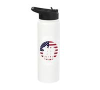 Never Forget Memorial Day Stainless Steel Insulated Water Bottle