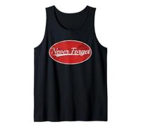 Never Forget Memorial Remembrance Varsity Tank Top