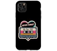Never Forget Mix Tape 1985 Retro Cassette Case for iPhone 11 Pro Max
