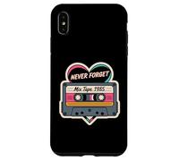 Never Forget Mix Tape 1985 Retro Cassette Case for iPhone XS Max