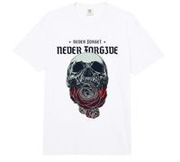 Never Forget Never Forgive (Justice Revenge Statement) Comfort Colors Adult Heavyweight T-Shirt