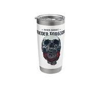 Never Forget Never Forgive (Justice Revenge Statement) Stainless Steel Insulated Tumbler