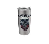 Never Forget Never Forgive (Justice Revenge Statement) Stainless Steel Insulated Tumbler