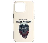 Never Forget Never Forgive (Justice Statement) Case for iPhone 16 Pro