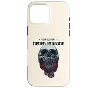 Never Forget Never Forgive (Justice Statement) Case for iPhone 16 Pro Max