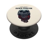 Never Forget Never Forgive (Justice Statement) PopSockets Adhesive PopGrip