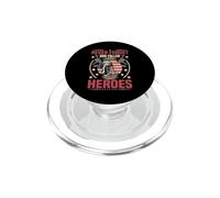 Never Forget Our Fallen Heroes Memorial Day Veterans Day US PopSockets PopGrip for MagSafe