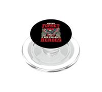 Never Forget Our Fallen Heroes Memorial Day Veterans Day US PopSockets PopGrip for MagSafe