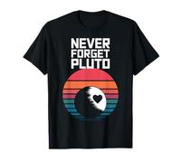 Never Forget Pluto 80s Retro Aesthetic T-Shirt