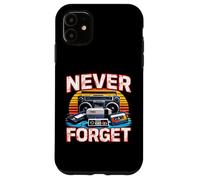 Never Forget Retro Gaming VHS Cassette Tape 80s Nostalgia Case for iPhone 11