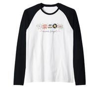 Never Forget Retro Media Cute CD Cassette Vinyl Nostalgia Raglan Baseball Tee