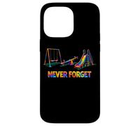 Never Forget Retro Playground Childhood Nostalgia Case for iPhone 14 Pro Max