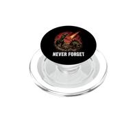 Never Forget T Rex Meteor Stegosaurus Dinosaur Era PopSockets PopGrip for MagSafe