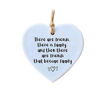 Never Forget The Difference You Make Ornament Heartful Appreciation Gift Acrylic Hanging Heart Sign for Teacher Tutor Family Friends Coworker Employee Christmas Tree Home Decor Keepsake (Heart D)