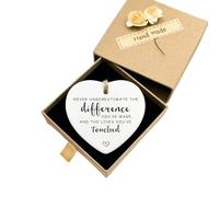 Never Forget The Difference You Make,Thank You Gift,Suitable For Friends,Gift For Women, Men, Colleagues, Teachers, Managers, Farewell, Leaving (Never Underestimate The Difference You‘re Made)