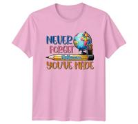 Never Forget The Difference Youve Made Teacher Appreciation Education Graphic Tee Mens T-Shirt Womens Tee School Farewell Gift Unisex Top S Light Pink