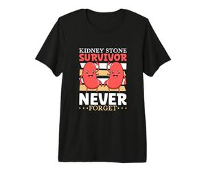 Never Forget The Kidney Stone Surgery Premium T-Shirt