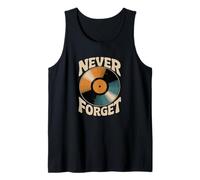 Never Forget, Vinyl Record Collector Tank Top