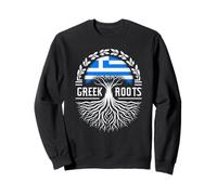 Never Forget Your Greek Roots - Greece Pride Heritage Design Sweatshirt