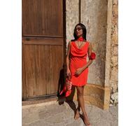 Never Fully Dressed Tomato Mini Sophie Dress Red
