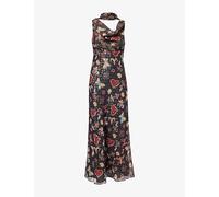 Never Fully Dressed Womens Never Fully Dressed Astra Sophie Printed Woven Maxi Dress Black 6