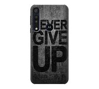 Never Give Up Case Cover For Motorola One Macro, Moto G8 Play