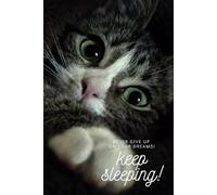 Never Give Up On Your Dreams Keep Sleeping: Funny Positive Affirmation Motivational and Inspirational Notebook