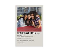 Never Have I Ever American Comedy-drama TV Series Cover Dormitory Bedroom Wall Art Deco Poster Canvas Poster Bedroom Decor Sports Landscape Office Room Decor Gift Unframe-style 12x18inch(30x45cm)
