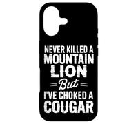 Never Killed a Mountain Lion Funny Cougar Hunting Vintage Case for iPhone 17