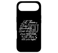 Never Let Them Dim Your Light - Inspirational Quote Design Case for iPhone Air
