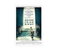 Never Look Away Canvas Poster Wall Art Decor Print Picture Paintings for Living Room Bedroom Decoration 12x18inch(30x45cm)
