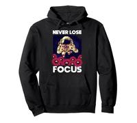 Never Lose Focus Photographer Astronaut Photography Pullover Hoodie