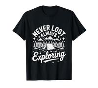 Never Lost Always Exploring Adventure Lovers T-Shirt