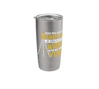 Never Mess with a Surveyor we Know Places - Surveyors Stainless Steel Insulated Tumbler