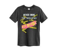 Never Mind The Sex Pistols T-Shirt Amplified Charcoal XS