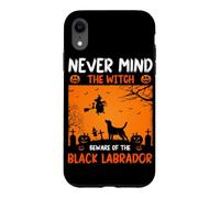 Never Mind The Witch Beware Of The Black Labrador Case for iPhone XR