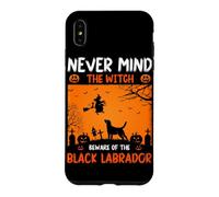 Never Mind The Witch Beware Of The Black Labrador Case for iPhone XS Max