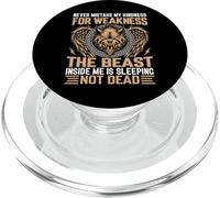 Never Mistake My Kindness For Weakness The Beast Inside Me PopSockets PopGrip for MagSafe