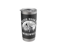 Never Moon a Werewolf Stainless Steel Insulated Tumbler
