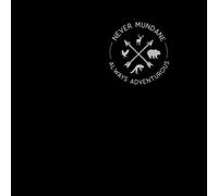 Never Mundane Pocket Print Women's T-Shirt - Black - M - Black