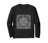 Never Odd Or Even Palindrome Symmetry Mirror Logic Long Sleeve T-Shirt