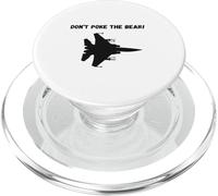 Never Poke The Bear Fighter Jet Design for Aviation Fans PopSockets PopGrip for MagSafe