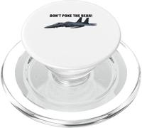 Never Poke The Bear Fighter Jet Design for USA Fans PopSockets PopGrip for MagSafe